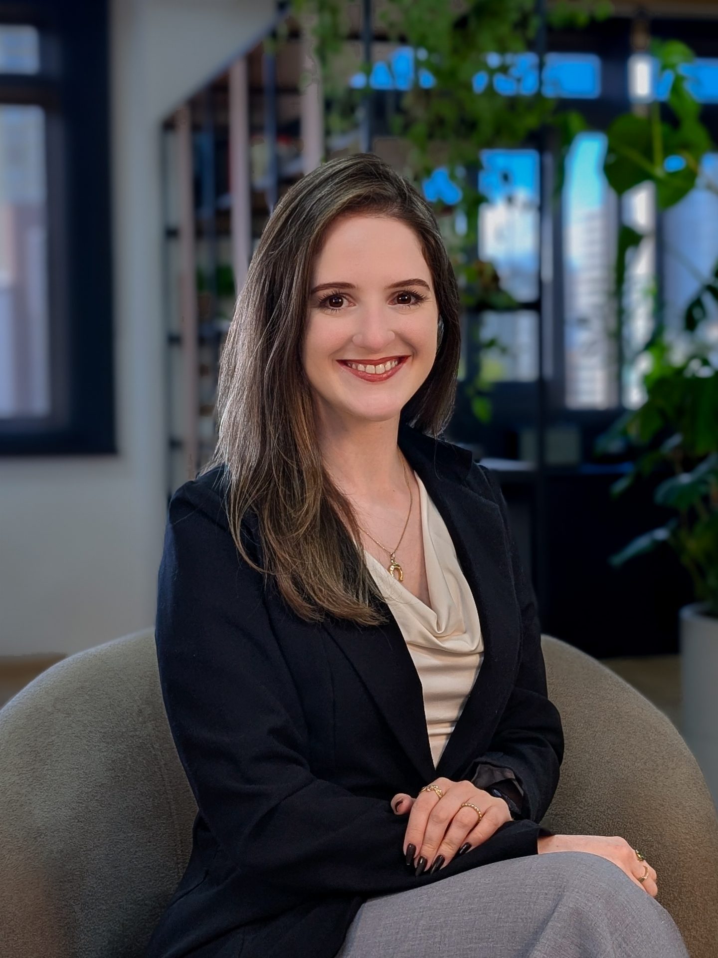 Portrait of Carolina Basso, Head of Sales & Marketing at PureCode IT
