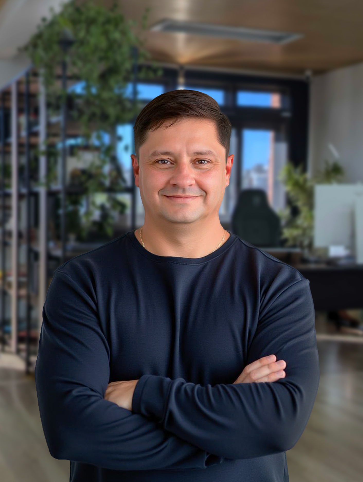 Portrait of Eduardo Sirangelo, CEO and Head of Engineering at PureCode IT