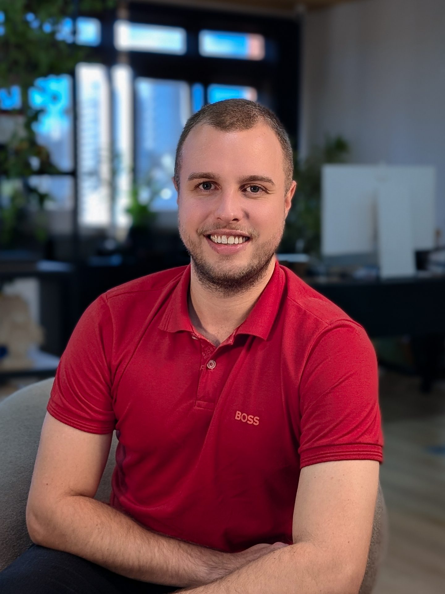 Portrait of Lucas Negrello, Tech Lead at PureCode IT